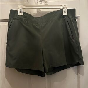 CALIA by Carrie Underwood Dark Green Athletic Shorts
